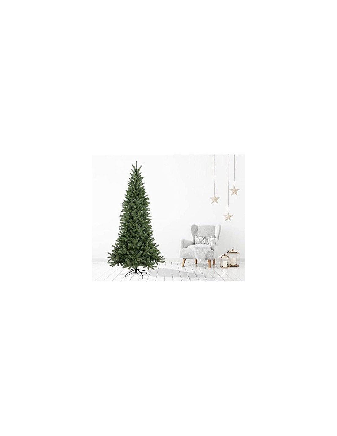 ALBERI E BASI DI NATALE: vendita online Albero di Natale "Montecarlo" da 240 cm e diametro 119 cm in offerta