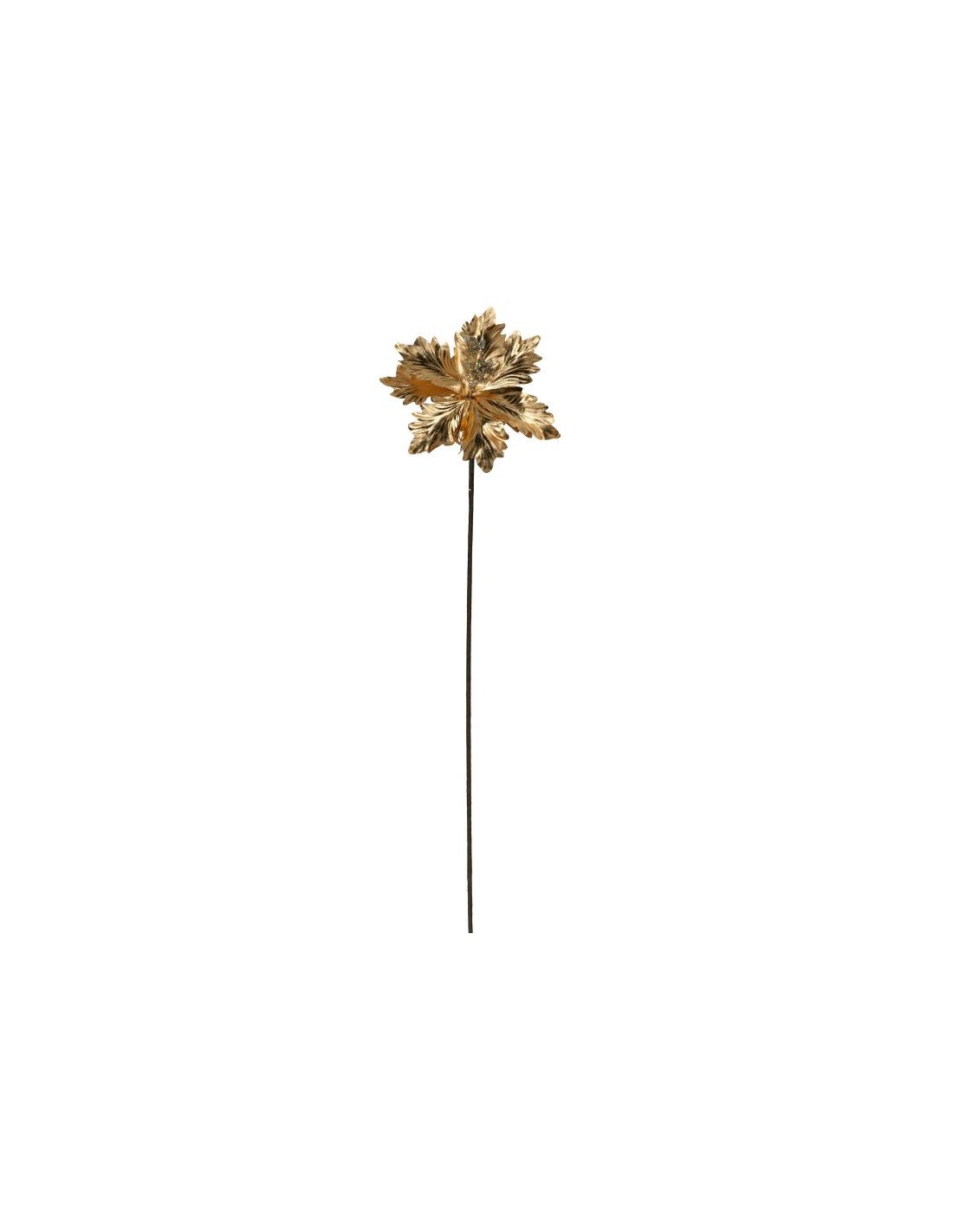 FIORI: vendita online FIORE TESSUTO ORO H50CM in offerta