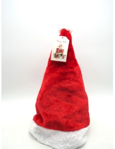 OGGETTISTICA NATALE: vendita online Cappello Babbo Natale Rosso Ø28x40cm, Cappellino Natalizio Classico in Tessuto Morbido, A...
