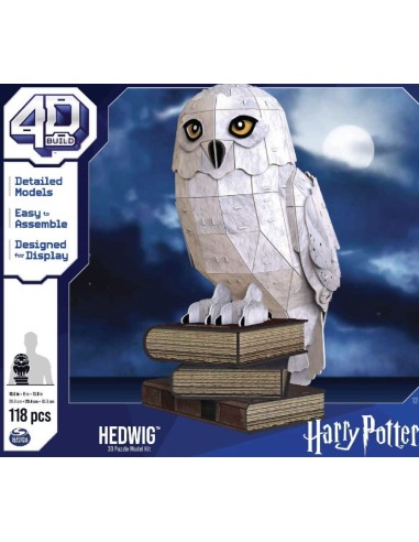 GIOCHI DI SOCIETA'E PUZZLE: vendita online HARRY POTTER 6069818 EDVIGE PUZZLE 4D in offerta