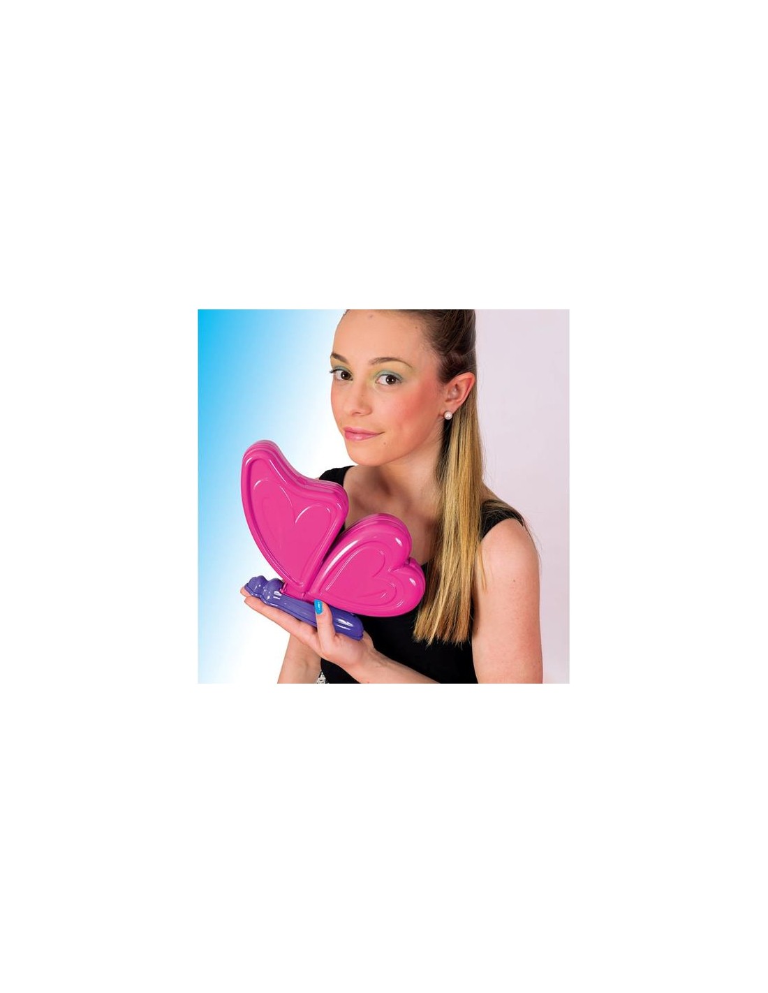 GIOCHI GIRL: vendita online CRAZY CHIC CLEMENTONI BUTTERFLY BEAUTY SET TROUSSE PER BAMBINI in offerta