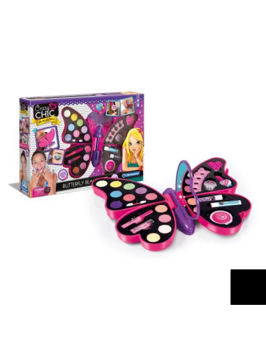 GIOCHI GIRL: vendita online CRAZY CHIC 15994 BUTTERFLY BEAUTY SET CLEMENTONI in offerta