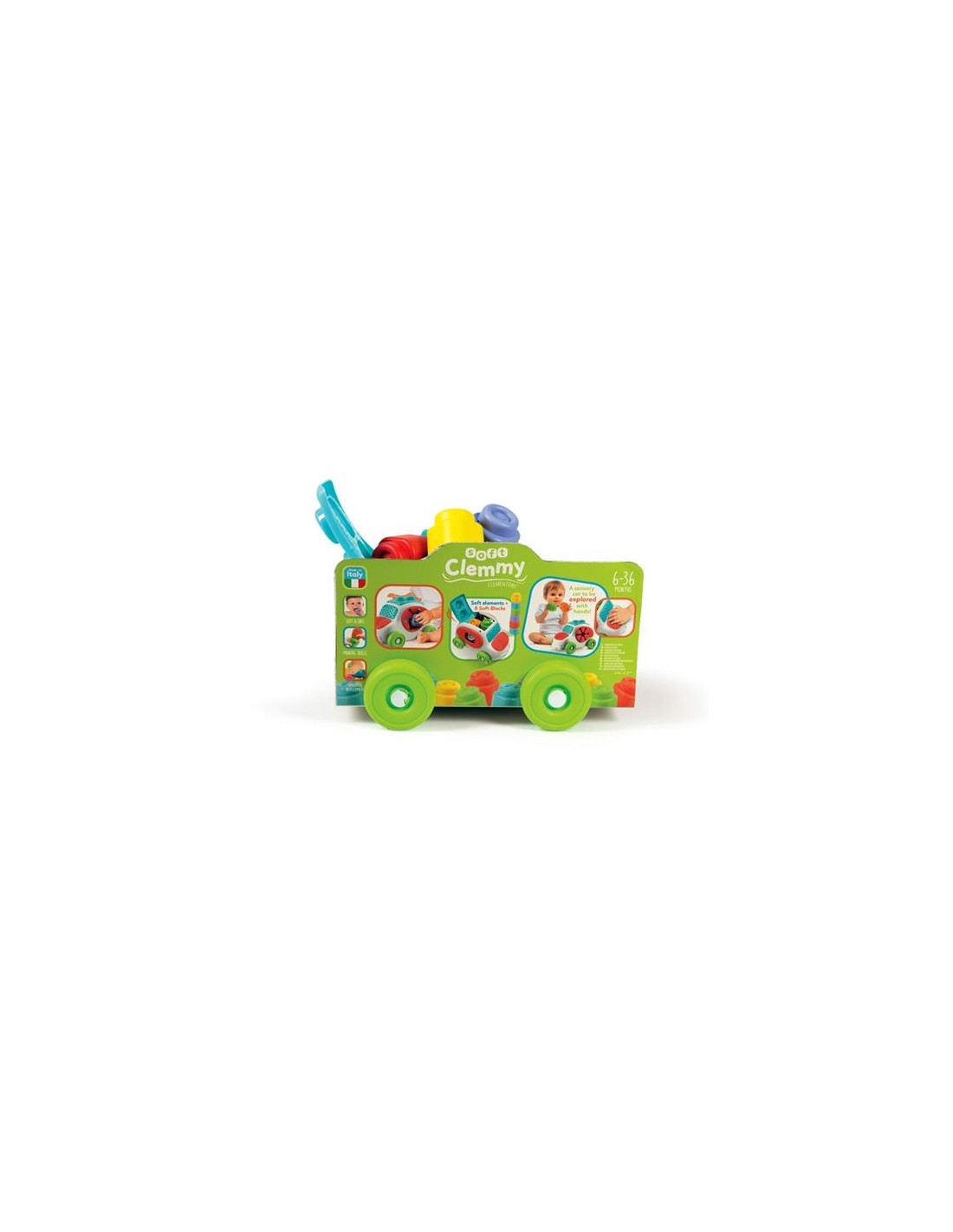INFANZIA: vendita online CLEMMY CLEMENTONI VEICOLO CON COSTRUZIONI GIOCO EDUCATIVO PER BAMBINI in offerta