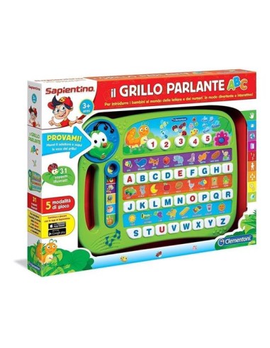PRESCOLARI: vendita online SAPIENTINO 13264 GRILLO PARLANTE ABC CLEMENTONI in offerta