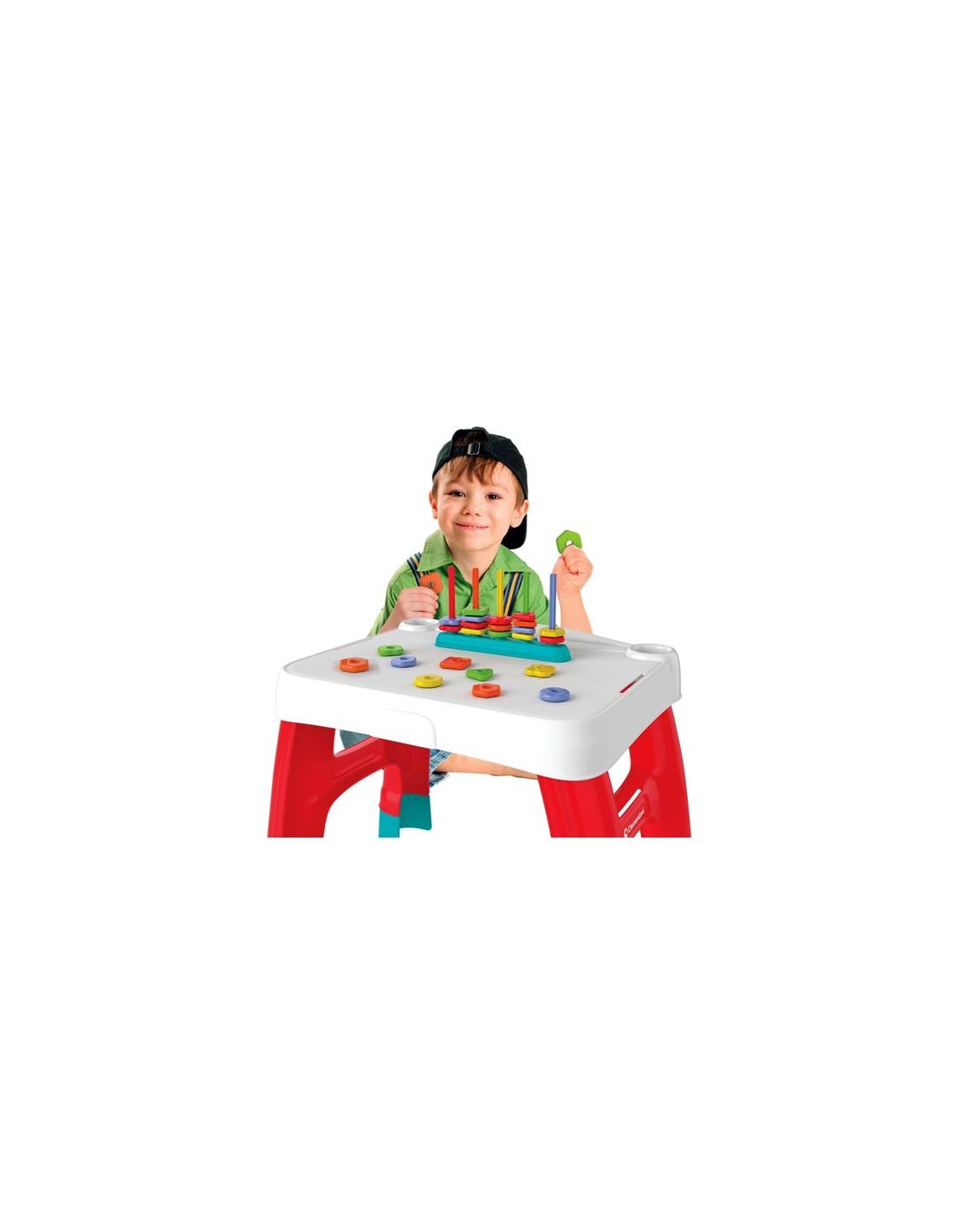 PRESCOLARI: vendita online SAPIENTINO CLEMENTONI TAVOLINO CRESCI CON ME GIOCO EDUCATIVO PER BAMBINI in offerta