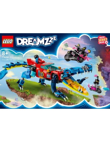 GIOCATTOLO PUBBLICIZZATO: vendita online DREAMZZZ AUTO-COCCODRILLO 71458 in offerta