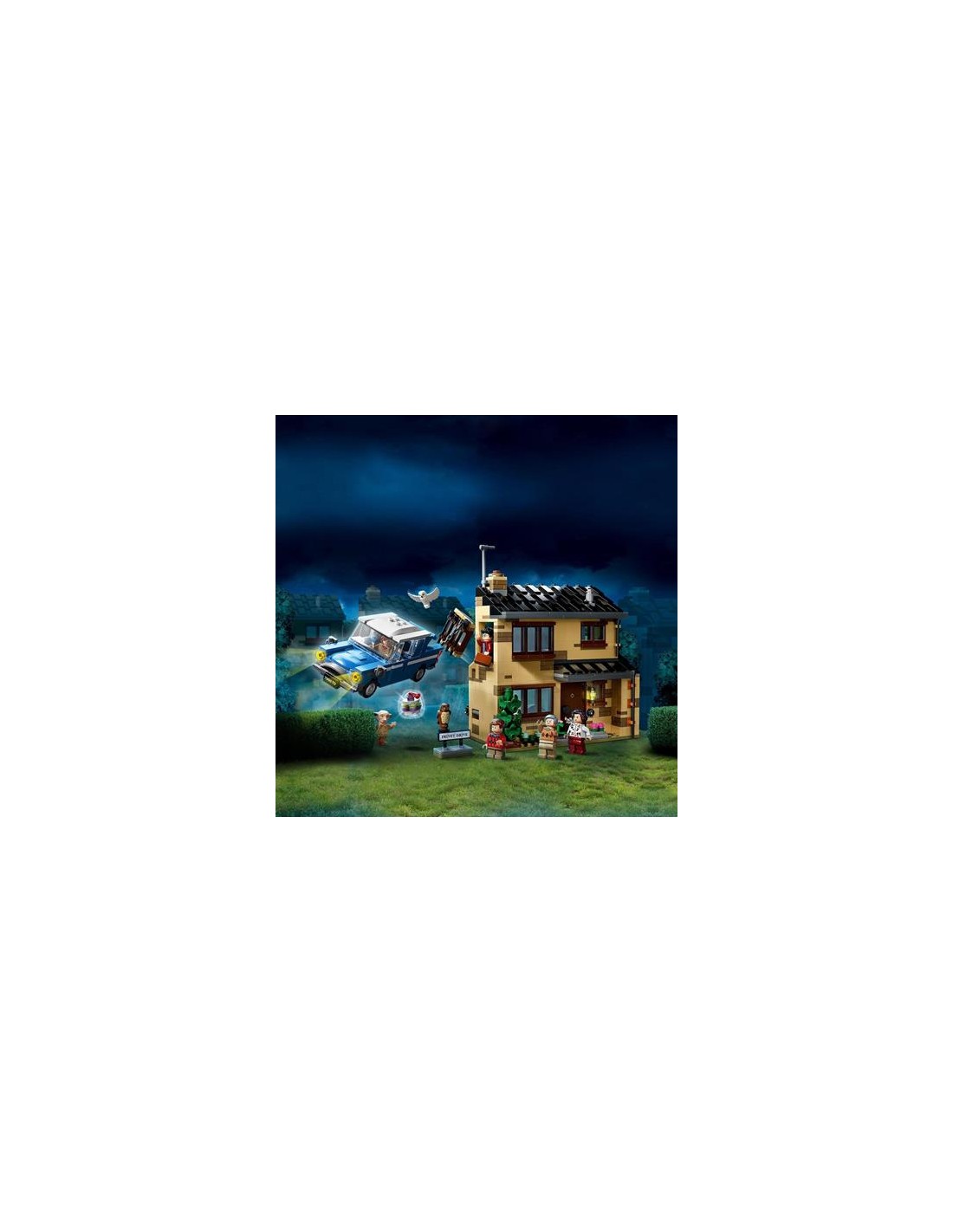 GIOCATTOLO PUBBLICIZZATO: vendita online LEGO Harry Potter Privet Drive 75968, Casa Dursley con minifigure Dobby, civetta Edv...