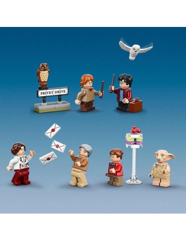 GIOCATTOLO PUBBLICIZZATO: vendita online LEGO Harry Potter Privet Drive 75968, Casa Dursley con minifigure Dobby, civetta Edv...