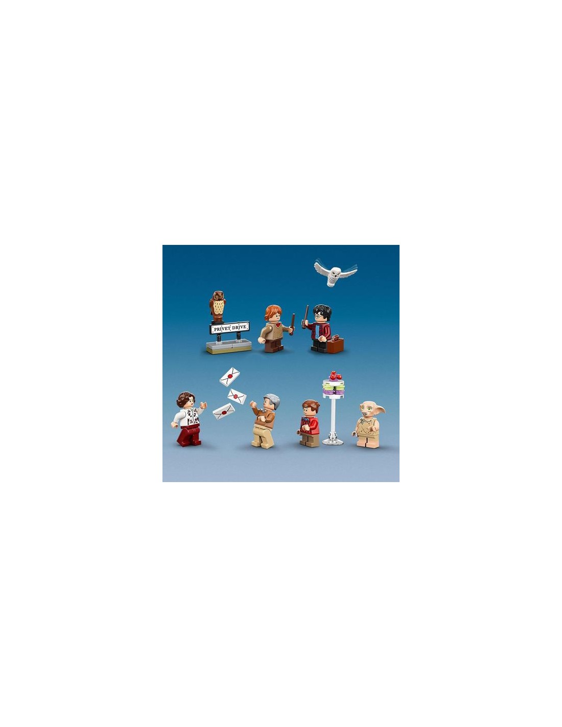 GIOCATTOLO PUBBLICIZZATO: vendita online LEGO Harry Potter Privet Drive 75968, Casa Dursley con minifigure Dobby, civetta Edv...