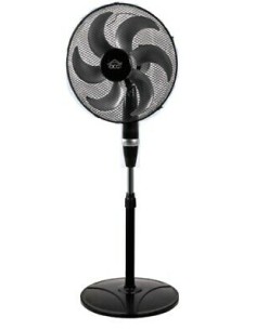 VENTILATORI: vendita online Ventilatore piantana 6 pale, base tonda, 3 velocità, oscillazione, altezza regolabile 130 cm, pot...
