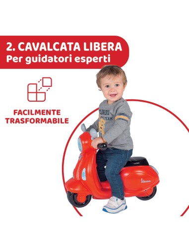INFANZIA: vendita online VESPA PRIMAVERA ROSSO CHICCO in offerta