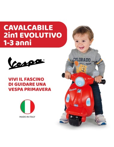 INFANZIA: vendita online VESPA PRIMAVERA ROSSO CHICCO in offerta