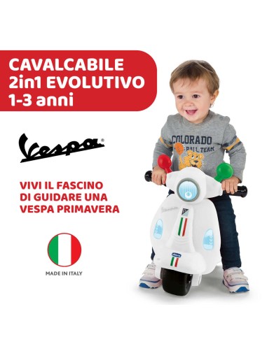 BICI - PRIMI PASSI - AUTO: vendita online VESPA PRIMAVERA ITALIA CHICCO in offerta