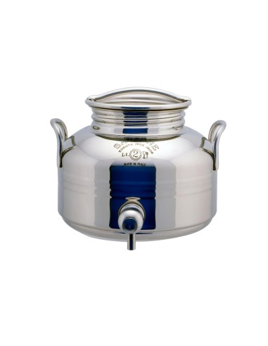 FUSTI E BIDONI: vendita online BIDONE EUROPA IN ACCIAIO INOX 2 LT CON RUBINETTO in offerta