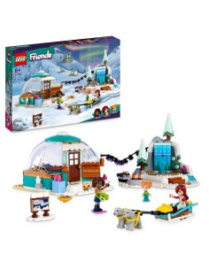 Home: vendita online LEGO Friends Vacanza in Igloo 41760, Set Giocattolo Invernale con Tenda da Campeggio e Cani da Slitta, p...