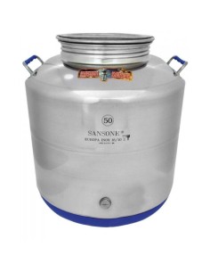 FUSTI E BIDONI: vendita online Bidone Europa in acciaio inox, 50LT in offerta