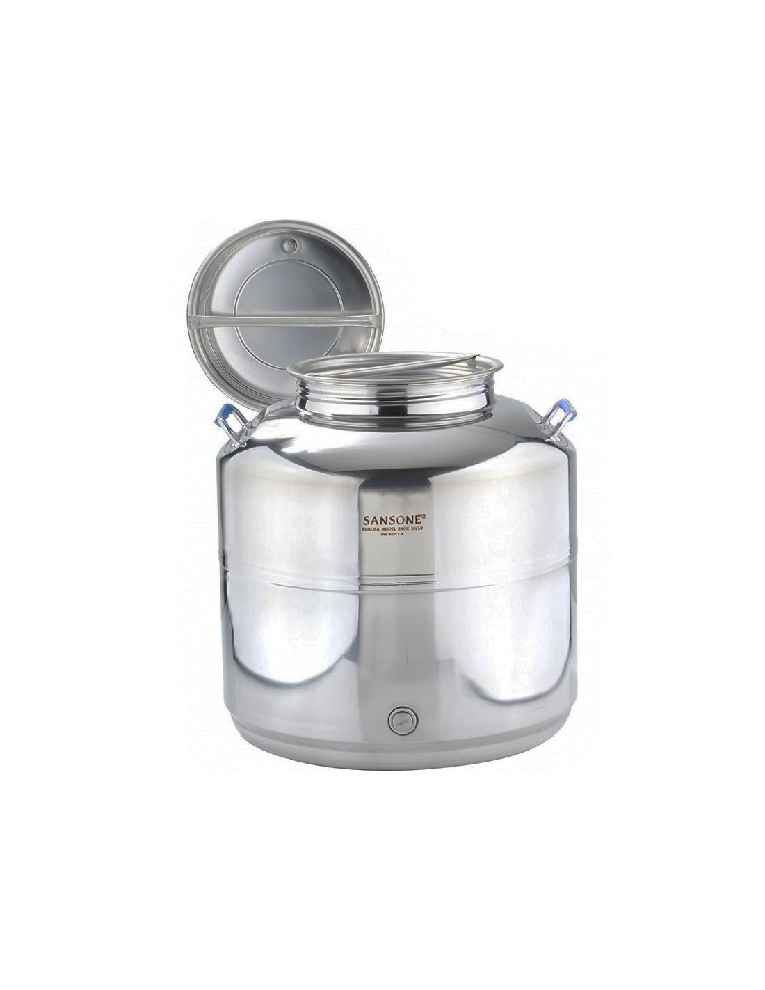 FUSTI E BIDONI: vendita online BIDONE EUROPA IN ACCIAIO INOX 15 LT in offerta