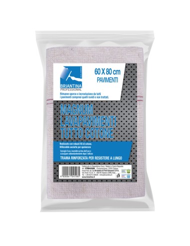 PANNI MICROFIBRA E PAVIMENTI: vendita online STROFINACCIO MAGNUM 60X80 CM LA BRIANTINA in offerta