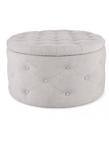 POUF: vendita online POUF CONTENITORE 0748295 ERNESTINE GRIGIO in offerta