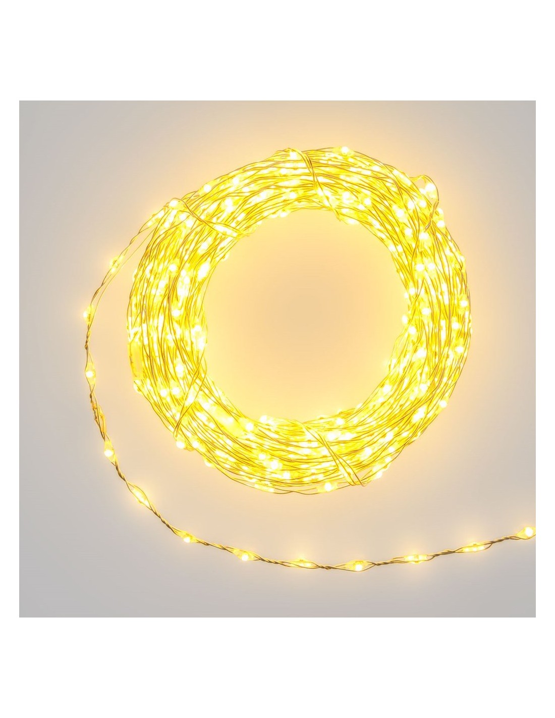 LUCI DI NATALE: vendita online Catena Luminosa 625 MicroLED Bianco Caldo - La Magia di Natale a casa tua in offerta