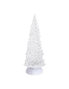 LUCI DI NATALE: vendita online Albero Acrilico Glitter LED Ice 32cm, Effetto Ghiaccio Scintillante con RGB in offerta