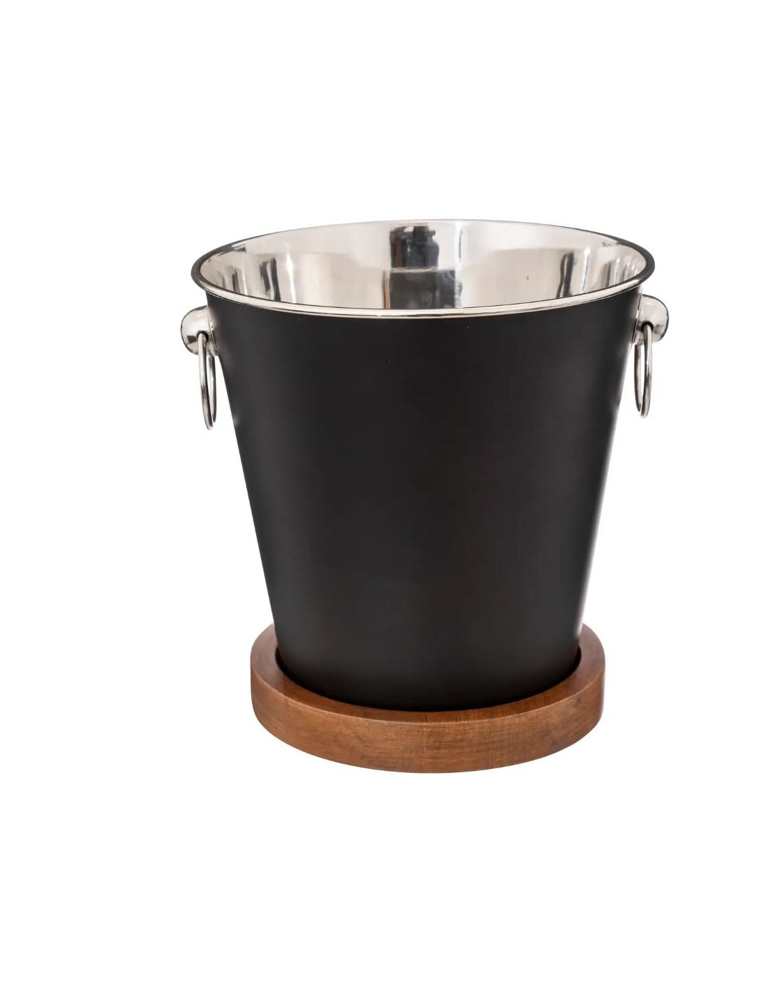ACCESSORI BAR: vendita online SPUMANTIERA 194904 ACCIAIO CON BASE LEGNO in offerta