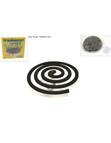 CITRONELLE: vendita online CONFEZIONE 10 SPIRALI CITRONELLA 02207 in offerta