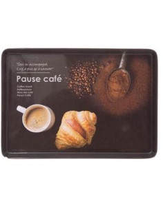 MELAMINA: vendita online VASSOIO 179759 MELAMINA 30X22CM BLACK EDITION in offerta
