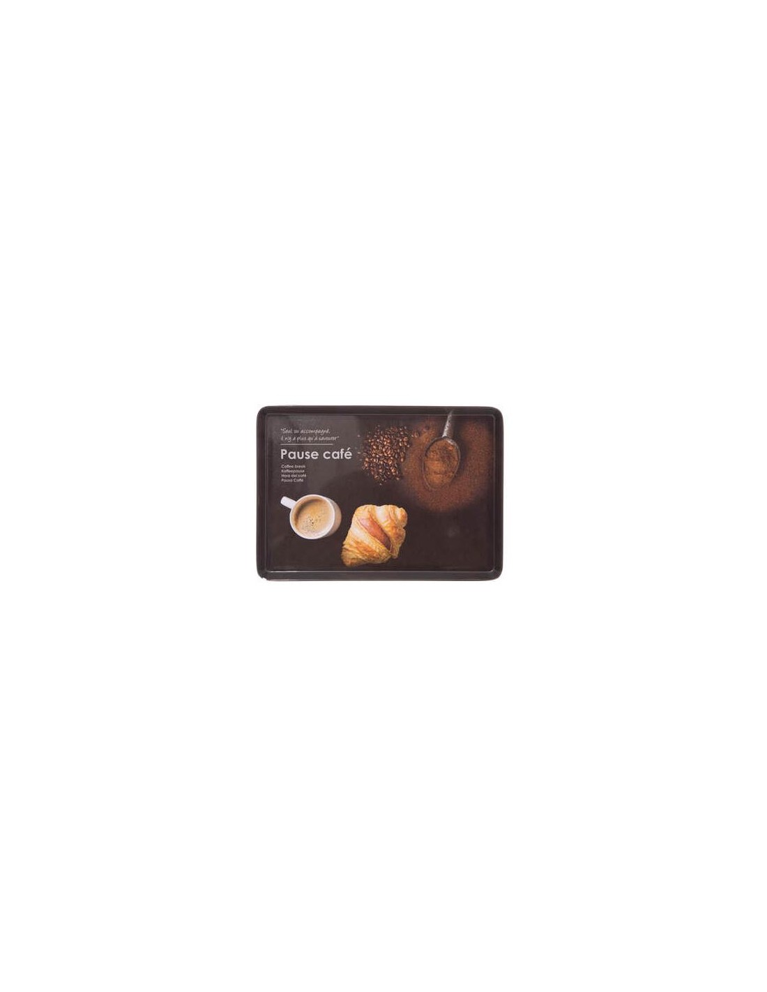 MELAMINA: vendita online VASSOIO 179759 MELAMINA 30X22CM BLACK EDITION in offerta