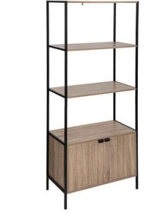 MOBILETTI E CONSOLE: vendita online LIBRERIA 181381 ALIAJ 68X35X176CM EFFETTO ROVERE NATURALE in offerta