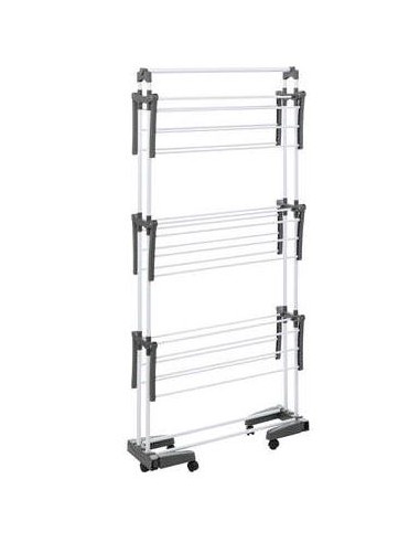 STENDI INOX: vendita online STENDIBIANCHERIA 157306 INOX 174X62X125CM MODULABILE in offerta