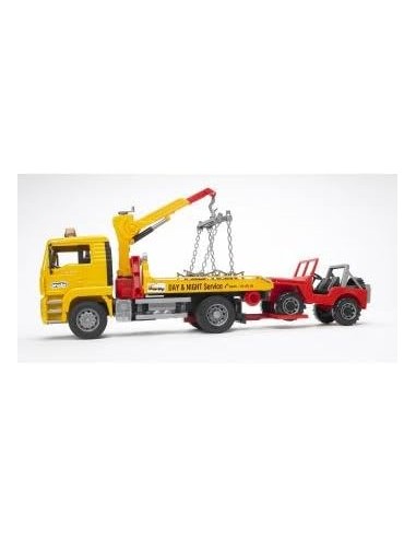 GIOCHI BOY: vendita online CAMION MAN TGA41440 CON JEEP 2750 BRUDER SPIELWAREN in offerta