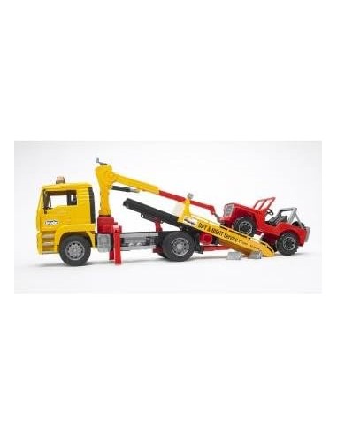 GIOCHI BOY: vendita online CAMION MAN TGA41440 CON JEEP 2750 BRUDER SPIELWAREN in offerta