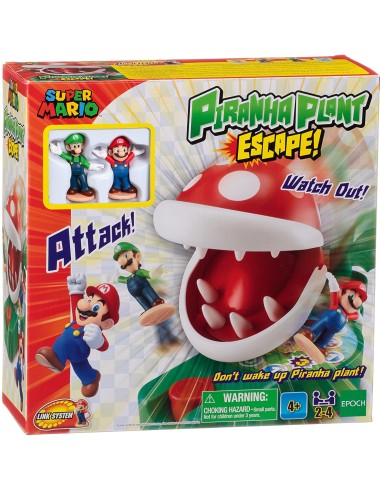 GIOCATTOLO PUBBLICIZZATO: vendita online SUPER MARIO PIRANHA PLANT ESCAPE in offerta