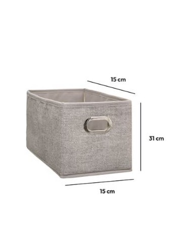ACCESSORI: vendita online PORTAOGGETTI 160384G 15X31CM BEIGE in offerta
