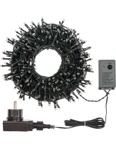 LUCI DI NATALE: vendita online Catena Luminosa di Natale 1200 LED Luce Calda – La Magia di Natale con illuminazione automatic...