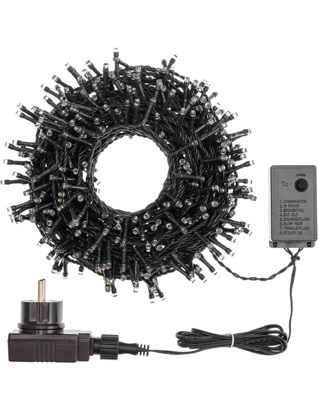 LUCI DI NATALE: vendita online Catena Luminosa di Natale 1200 LED Luce Calda – La Magia di Natale con illuminazione automatic...