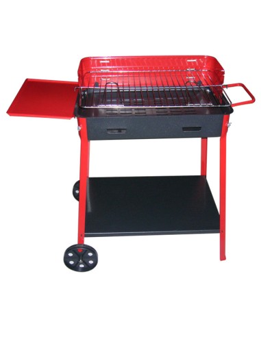 BARBECUE A CARBONE: vendita online FORNELLO 40X60 CON RUOTE in offerta