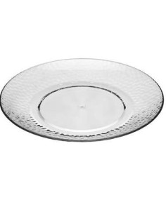 INSALATIERE E SCODELLE PLASTICA: vendita online PIATTO PLASTICA 125321 ESTIVA 20CM TRASPARENTE in offerta