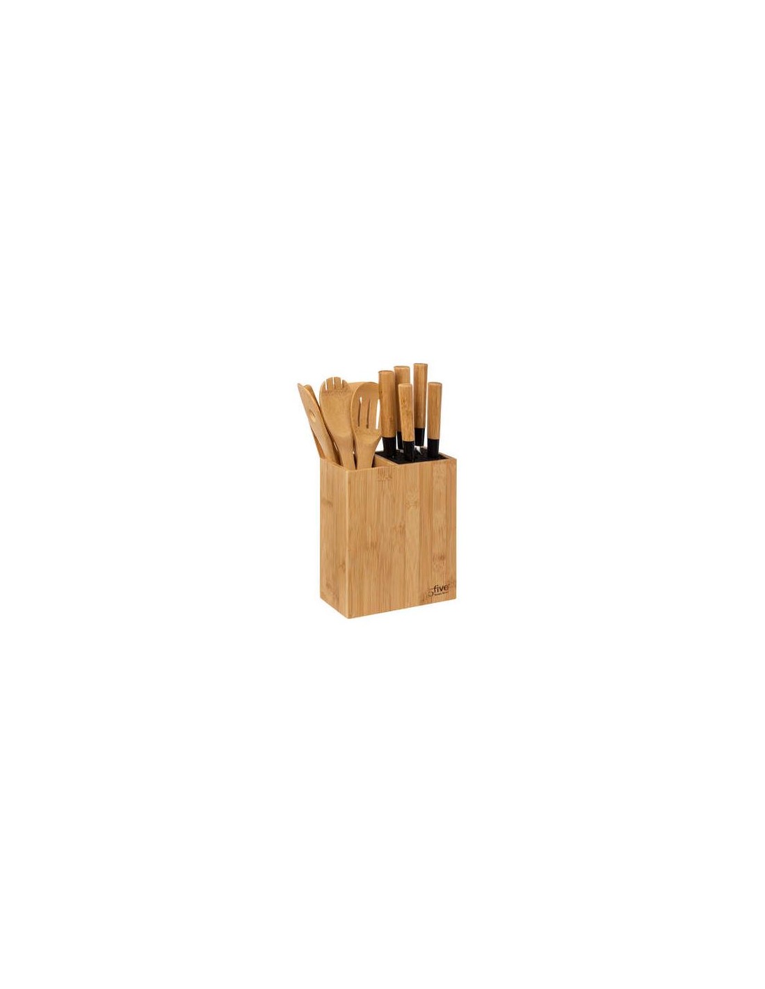 UTENSILI CUCINA: vendita online SET UTENSILI CUCINA 189690 BAMBOO CON COLTELLI in offerta