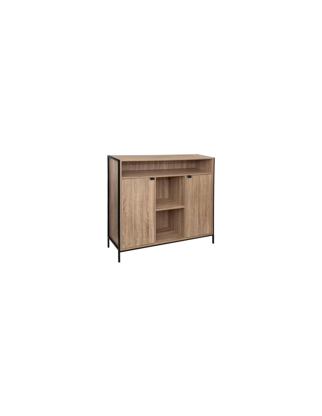 MOBILETTI E CONSOLE: vendita online CREDENZA 181371 ALIAJ 2ANTE 114X37X110CM EFFETTO ROVERE NATURALE in offerta