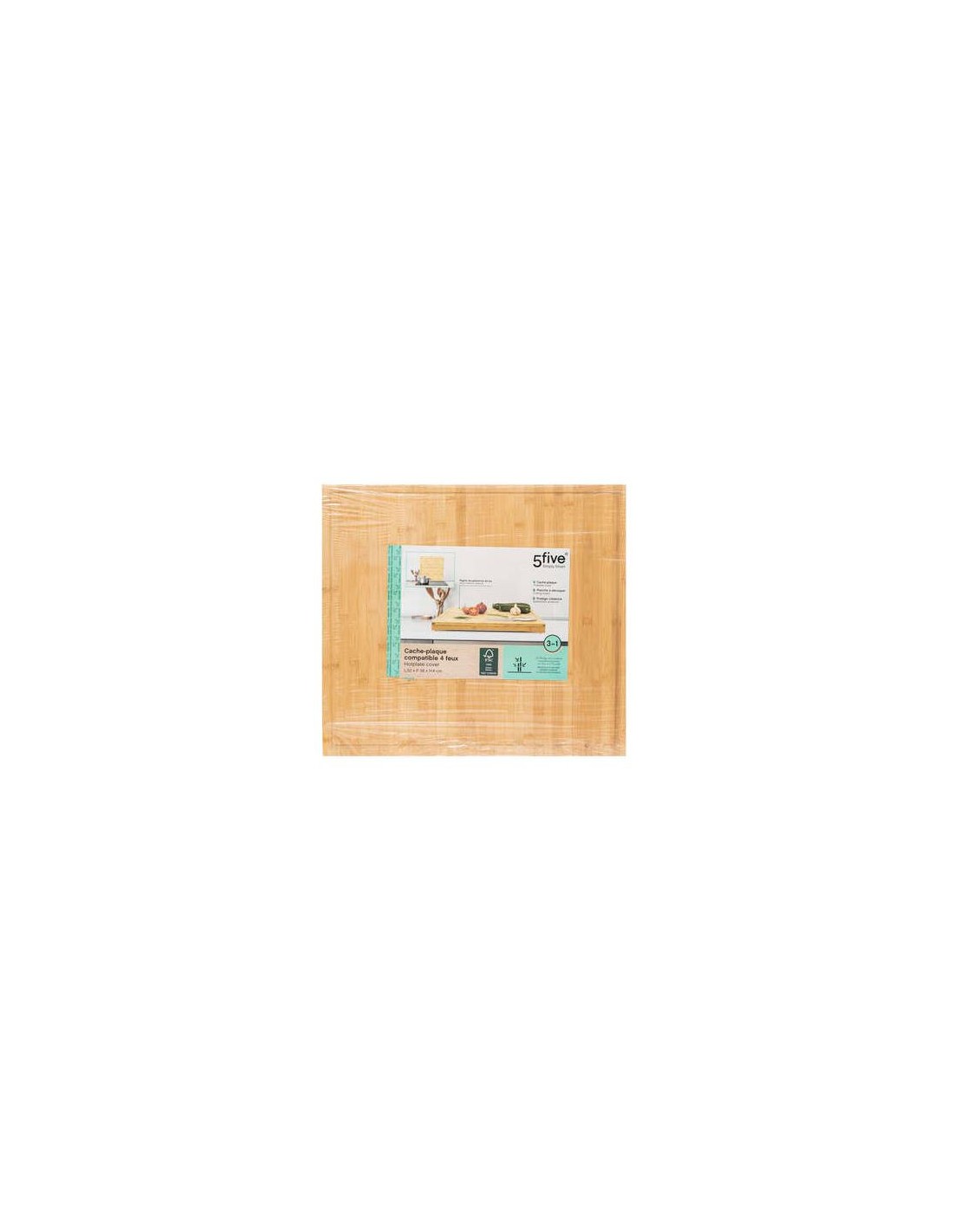 ACCESSORI VARI: vendita online COPRIPIASTRA 189620 BAMBOO 52X58CM in offerta