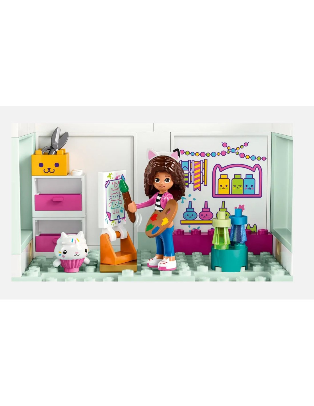 GIOCATTOLO PUBBLICIZZATO: vendita online LEGO La Casa delle Bambole di Gabby, Casa Giocattolo a 4 Piani e 8 Stanze, Con Perso...