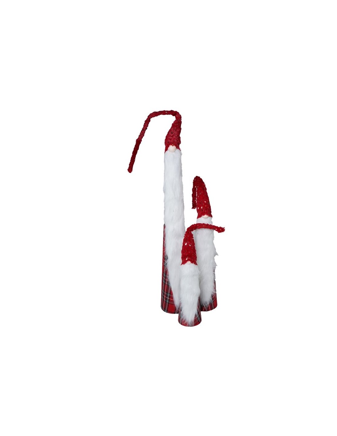 OGGETTISTICA NATALE: vendita online BABBO NATALE 136355 1 MISURA ROSSO/BIANCO in offerta