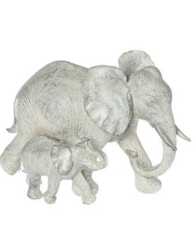 STATUA ELEFANTE 120769 RESINA 12X22X15CM COLORI ASSORTITI