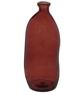 Atmosphera Vaso Bottiglia Uly Vetro Riciclato Ambra H35 cm | shopincasa.it