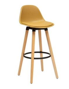 SGABELLO BAR 157165E MAXON 93CM OCRA su Shop in Casa