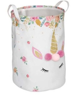 Contenitore per giocattoli "Unicorno" tessuto 50 cm Atmosphera | shopincasa.it