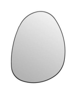 Specchio Rosalia 55x75 cm metallo nero Atmosphera | shopincasa.it