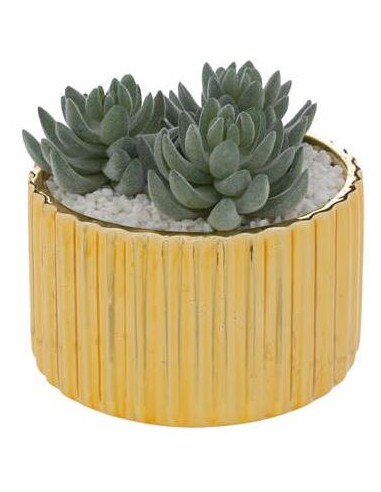 Pianta Finta H14 cm con Vaso in Ceramica Atmosphera | shopincasa.it